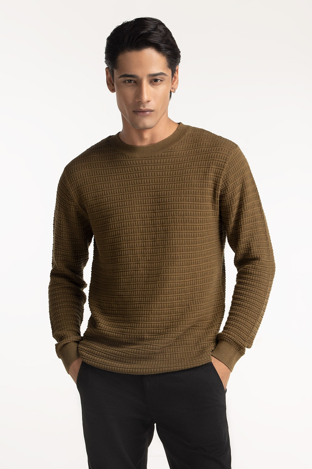 Crew Neck Sweater MN-SWT-WS24-012