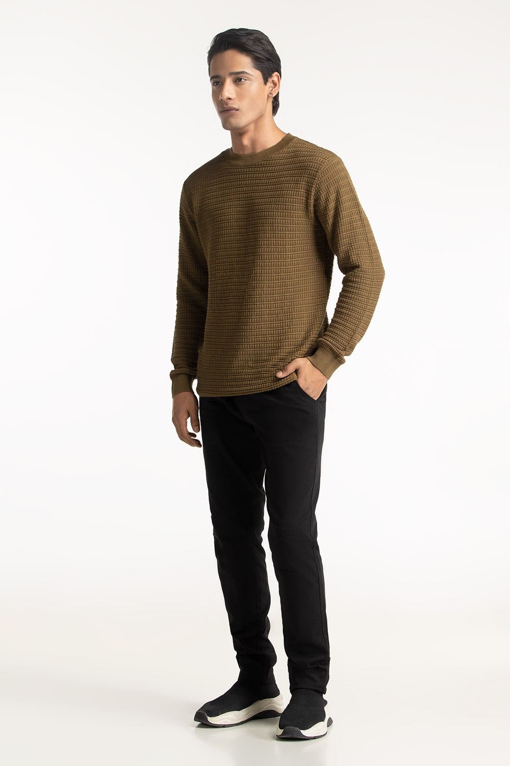 Crew Neck Sweater MN-SWT-WS24-012