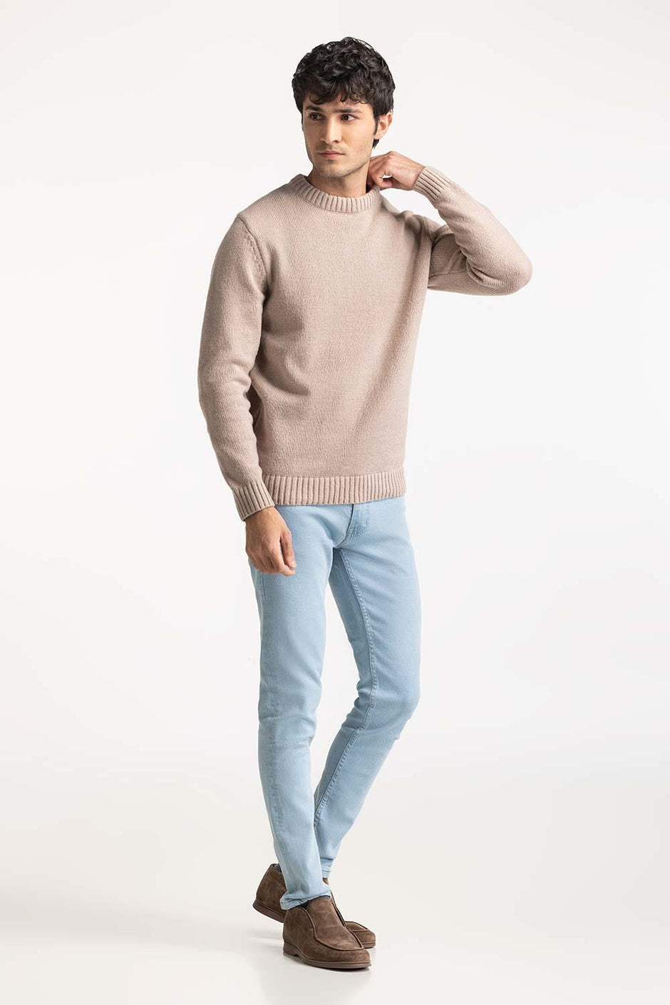 Crew Neck  Sweater MN-SWT-WS24-016-01 B