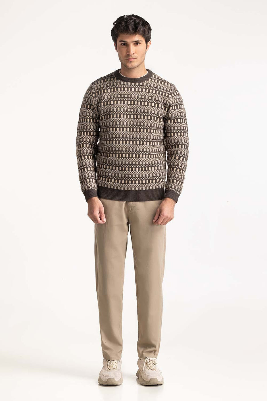 Crew Neck Sweater MN-SWT-WS24-068