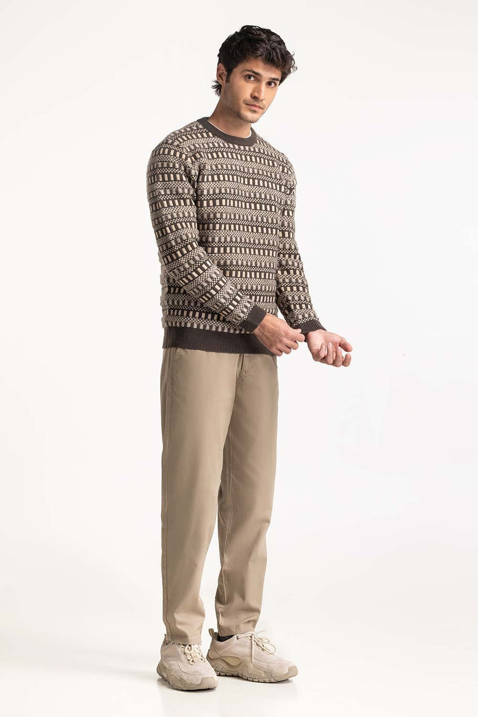 Crew Neck Sweater MN-SWT-WS24-068