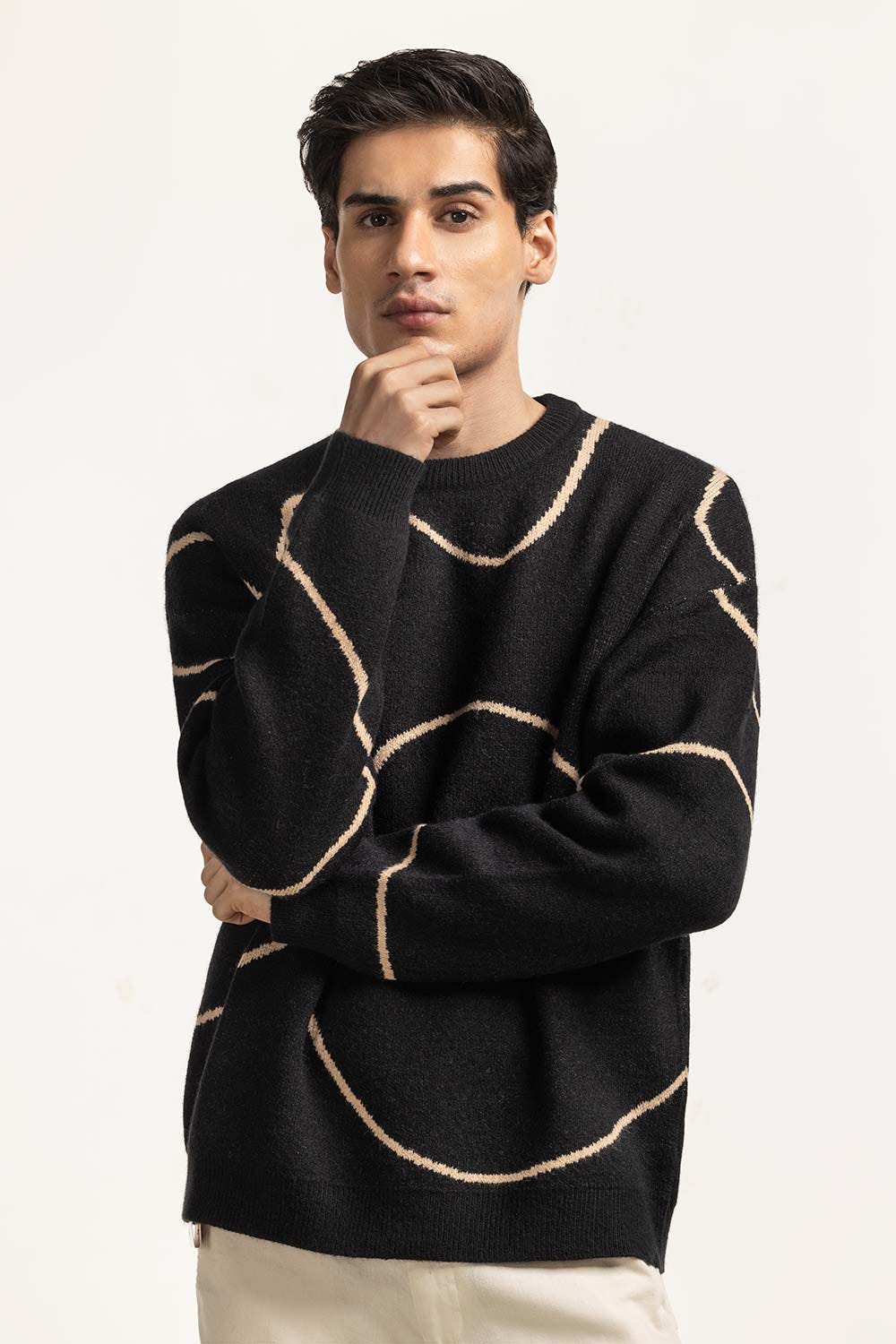Crew Neck Sweater MN-SWT-WS24-202
