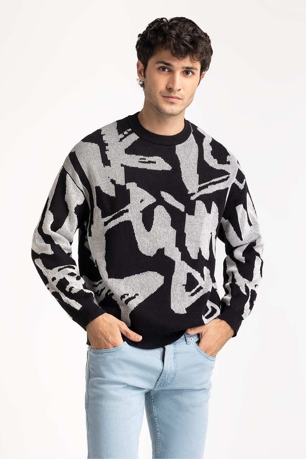 Crew Neck Sweater MN-SWT-WS24-203