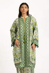 Cross Slub Printed Co-Ord Set IPST-55015