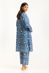 Cross Slub Printed Co-Ord Set IPST-55019