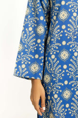 Cross Slub Printed Co-Ord Set IPST-55019