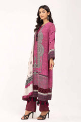 3 Piece Unstitched Printed Cotail Suit CV-42004