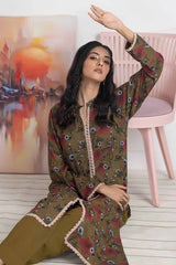 Printed Dhanak Unstitched Shirt WNSS-32009