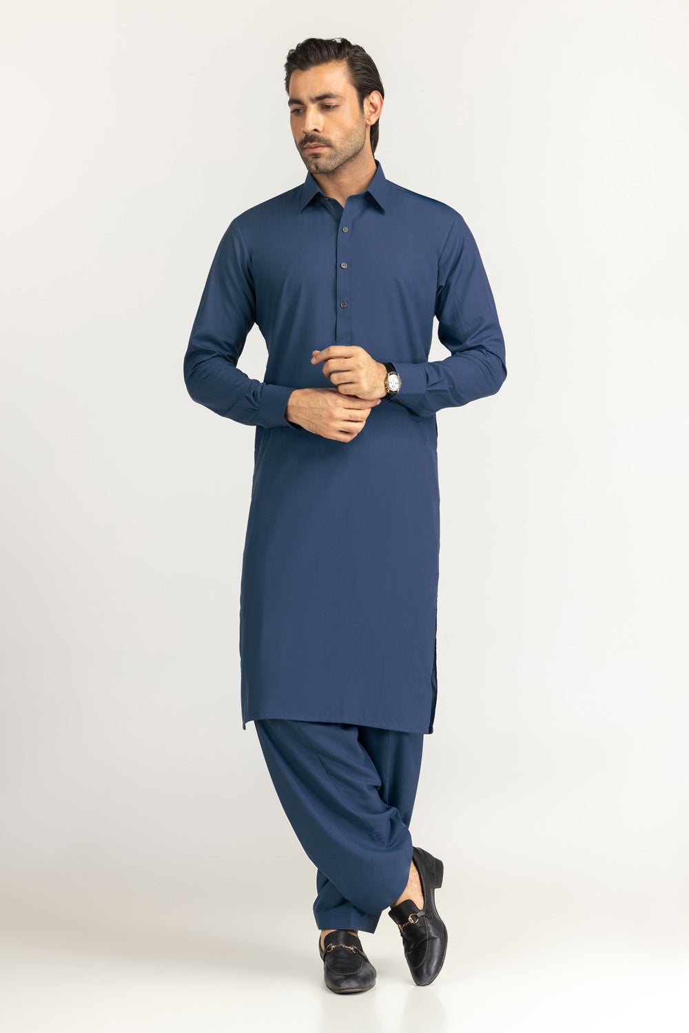 Cyprian Unstitched Fabric Blended