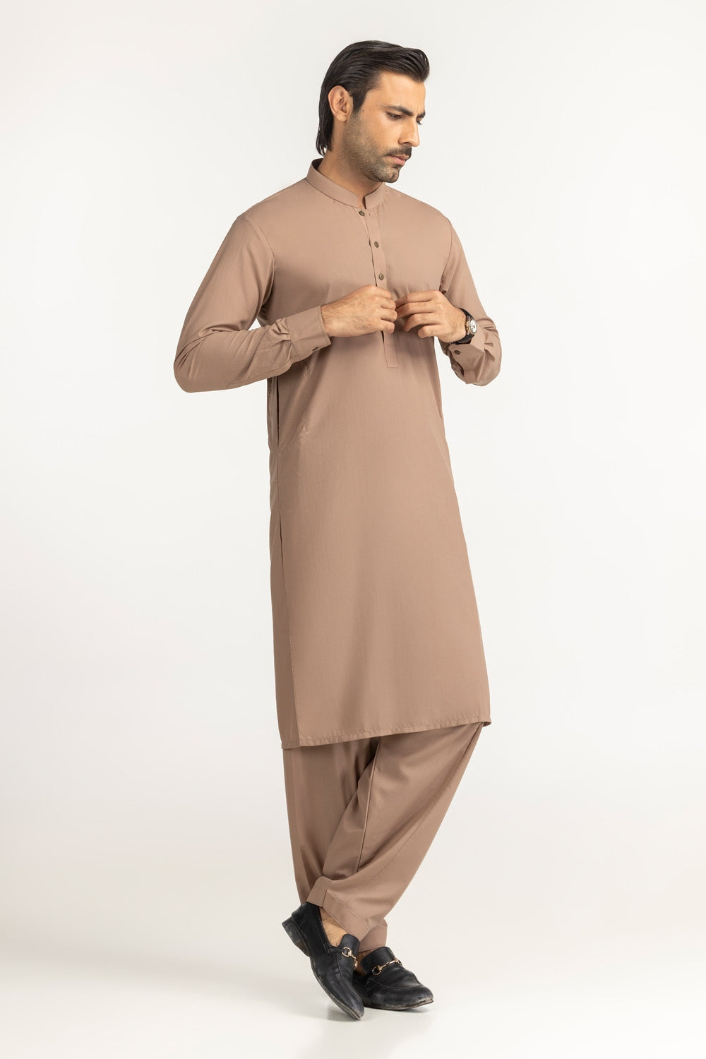 Cyprian Unstitched Fabric Blended