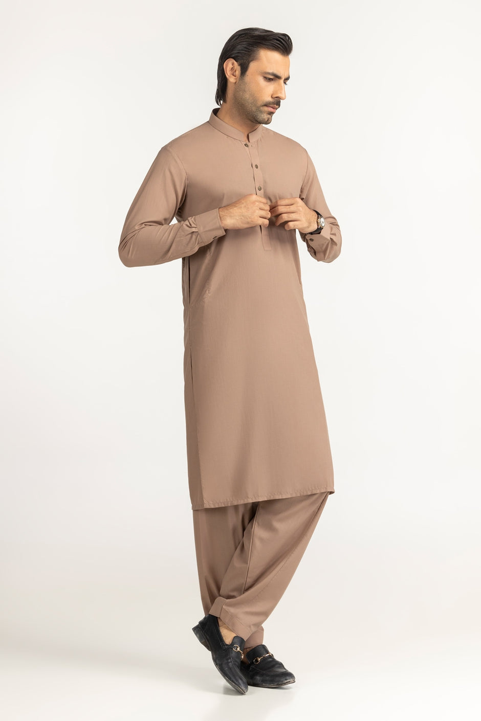 Cyprian Unstitched Fabric Blended