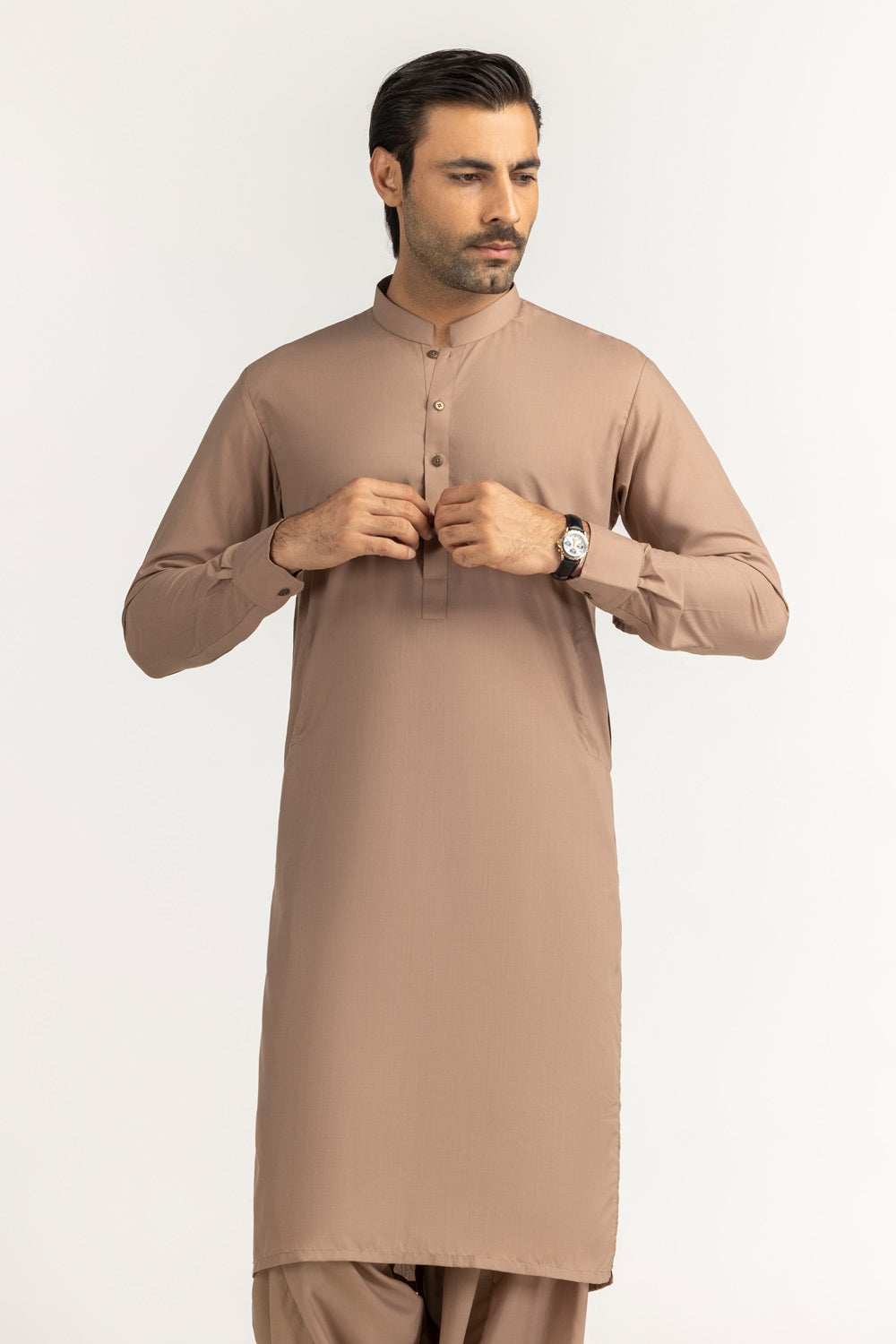 Cyprian Unstitched Fabric Blended