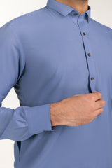 Cyprian Unstitched Fabric Blended