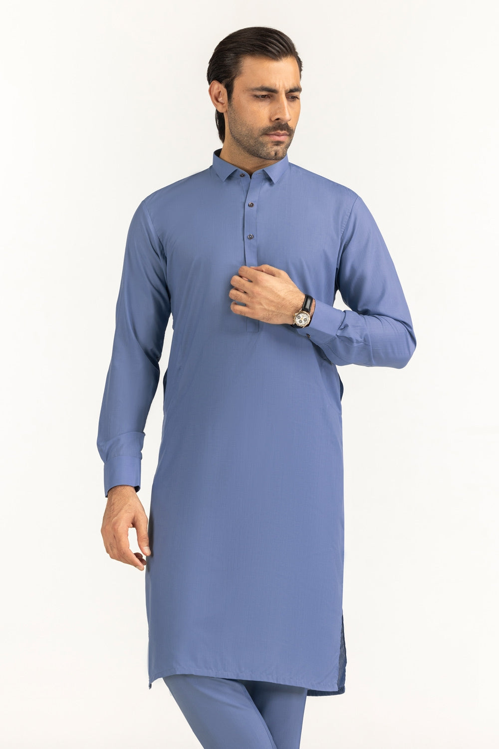 Cyprian Unstitched Fabric Blended