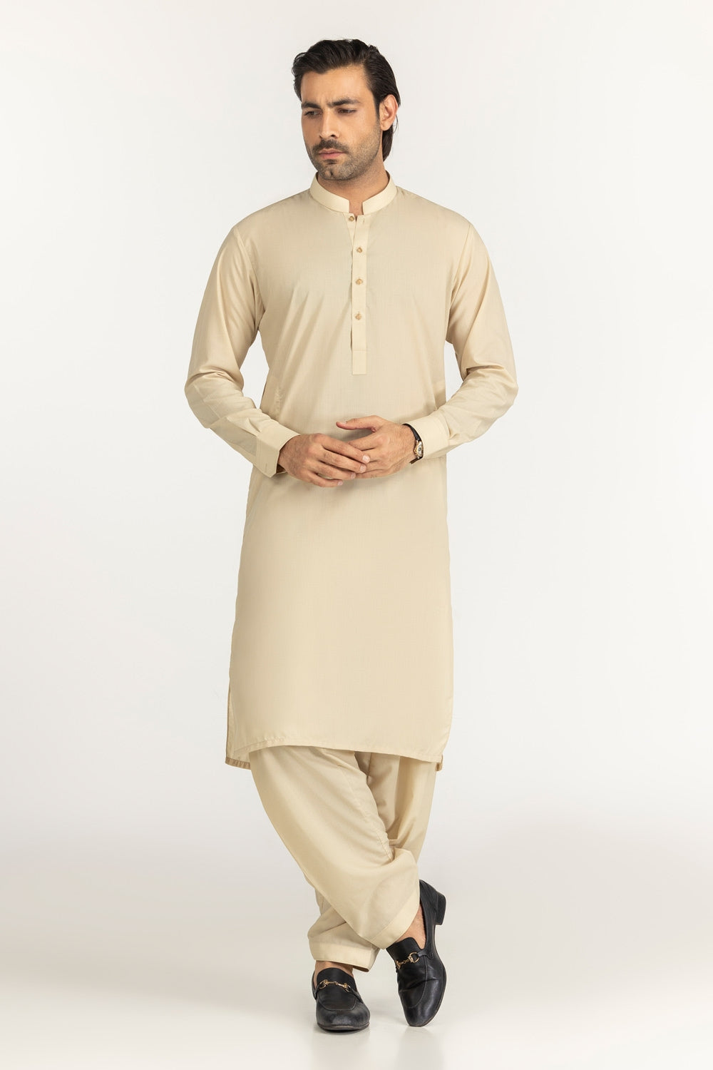 Cyprian Unstitched Fabric Blended
