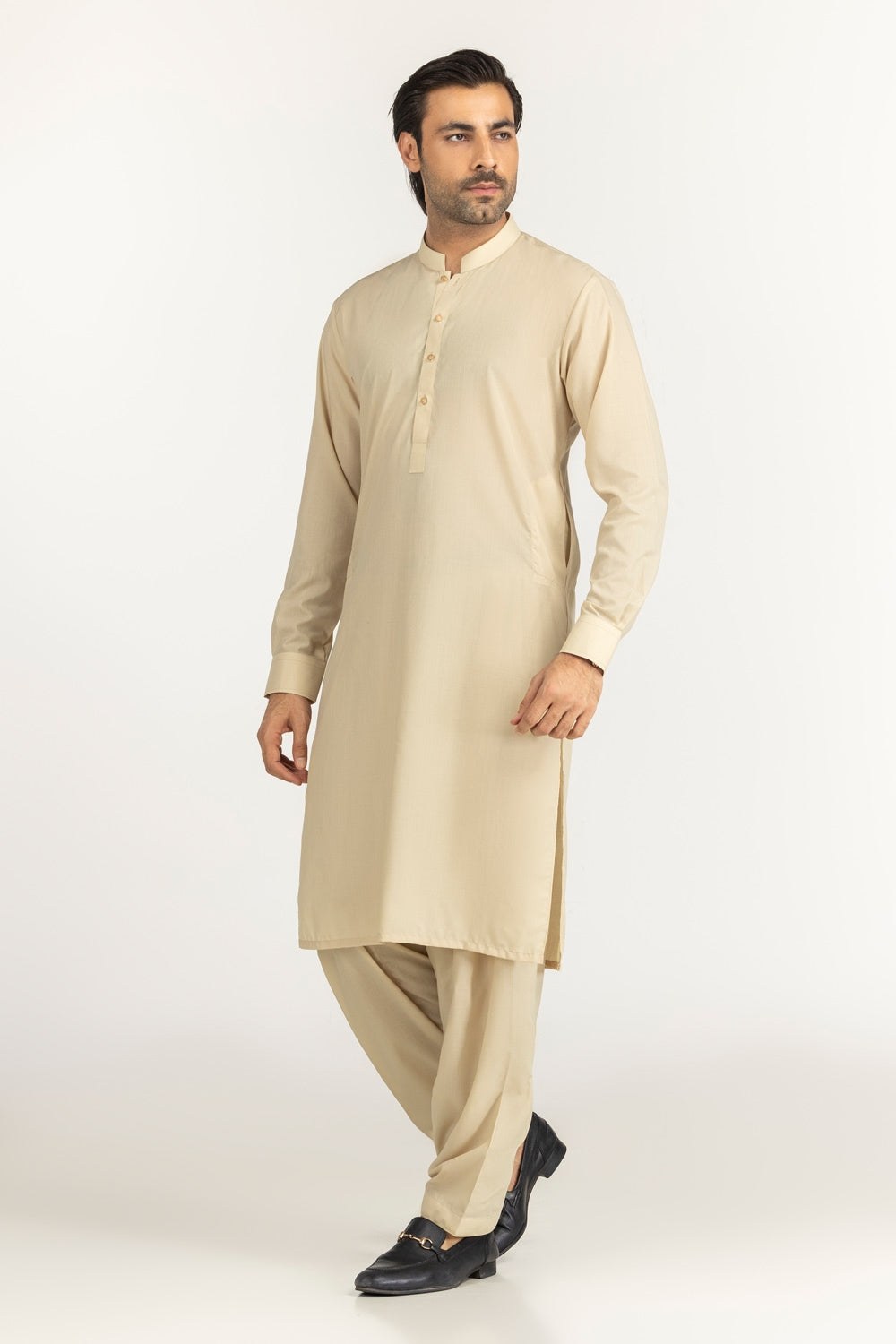Cyprian Unstitched Fabric Blended