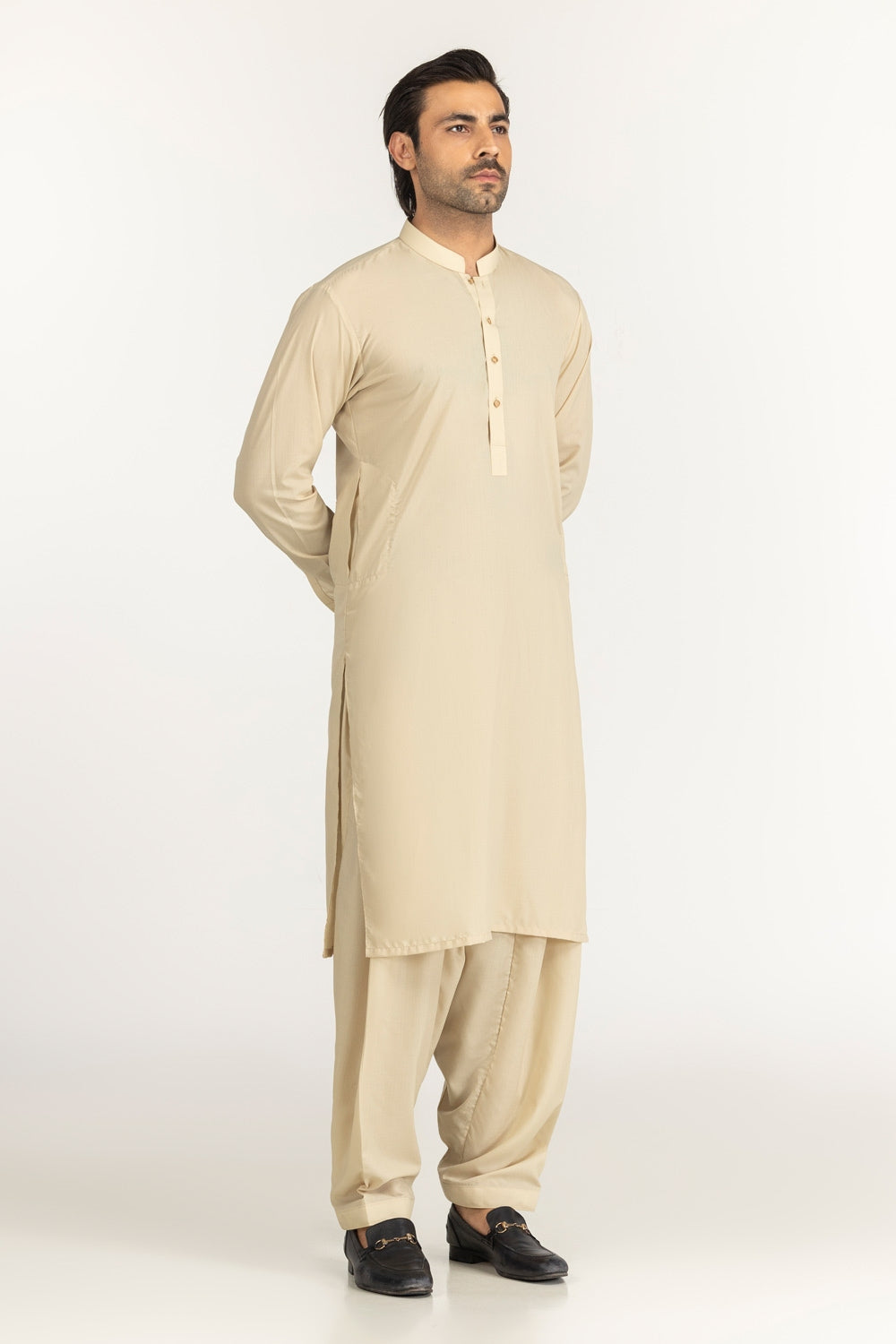 Cyprian Unstitched Fabric Blended