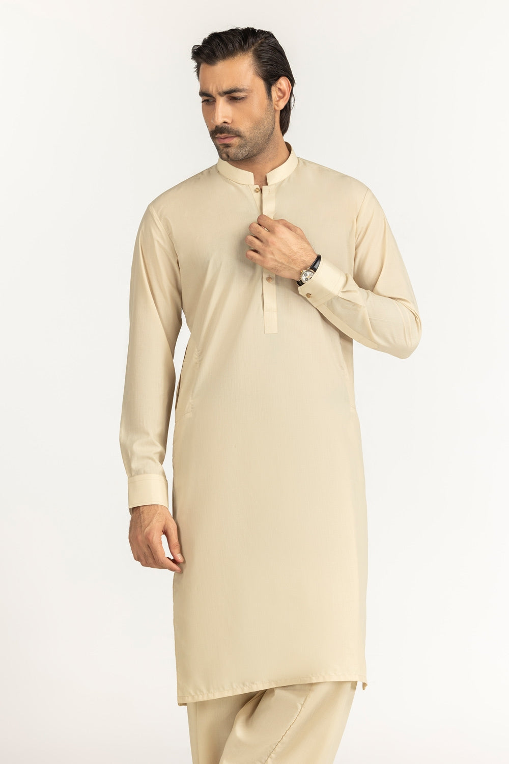 Cyprian Unstitched Fabric Blended