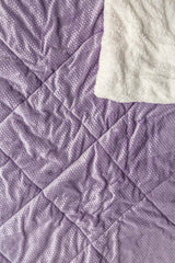 Damson Fleece Comforter