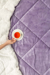 Damson Fleece Comforter