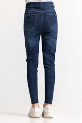 Dark Blue Basic Denim Jeans WM-JNS-SS24-003