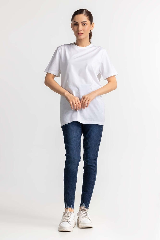 Dark Blue Basic Denim Jeans WM-JNS-SS24-003