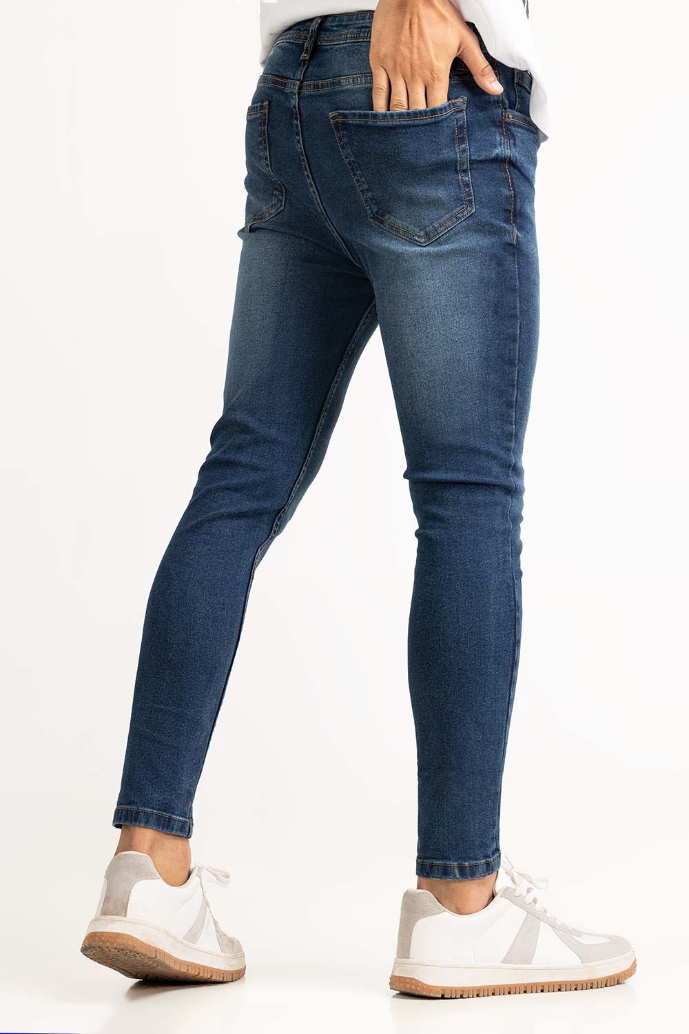 Dark Blue Basic Jeans 231-121-002 A