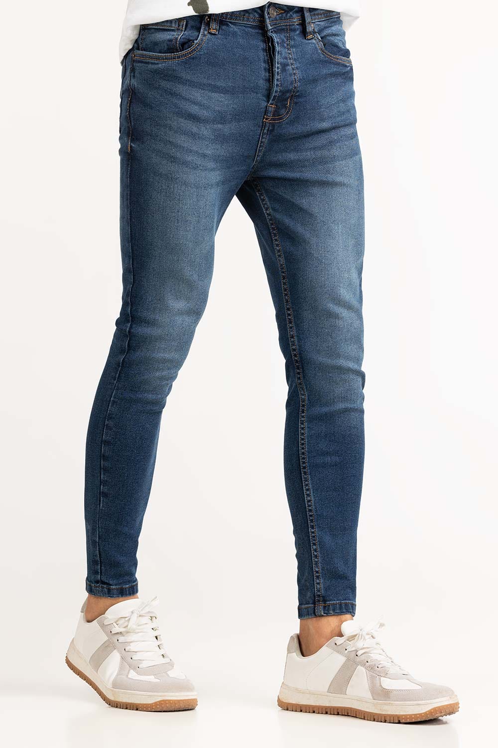 Dark Blue Basic Jeans 231-121-002 A