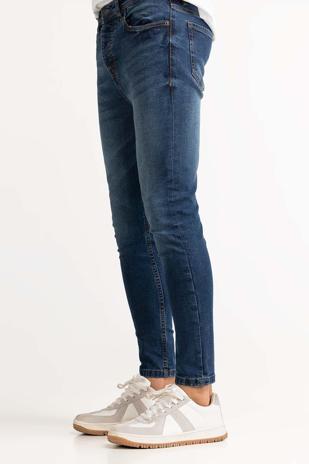 Dark Blue Basic Jeans 231-121-002 A