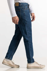 Dark Blue Basic Jeans MN-JNS-WS23-005