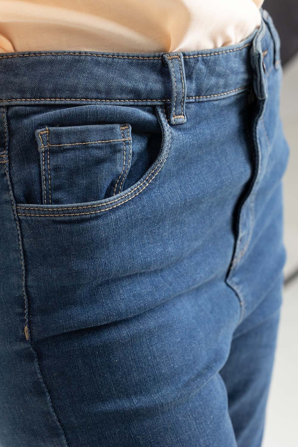 Dark Blue Denim Jeans 231-221-001 A
