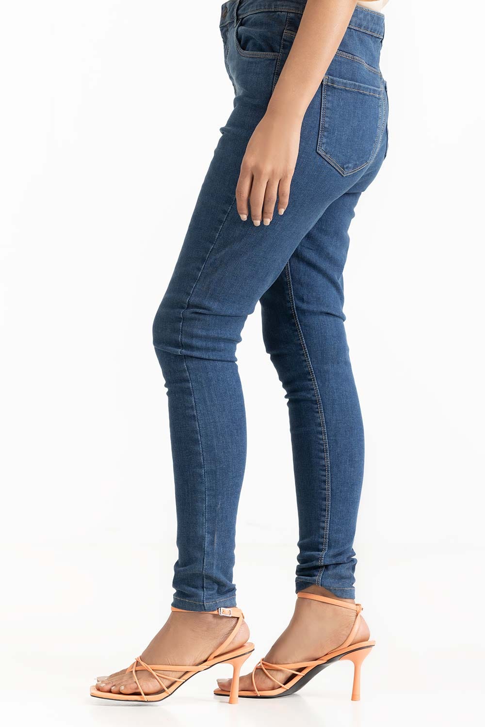 Dark Blue Denim Jeans 231-221-001 A