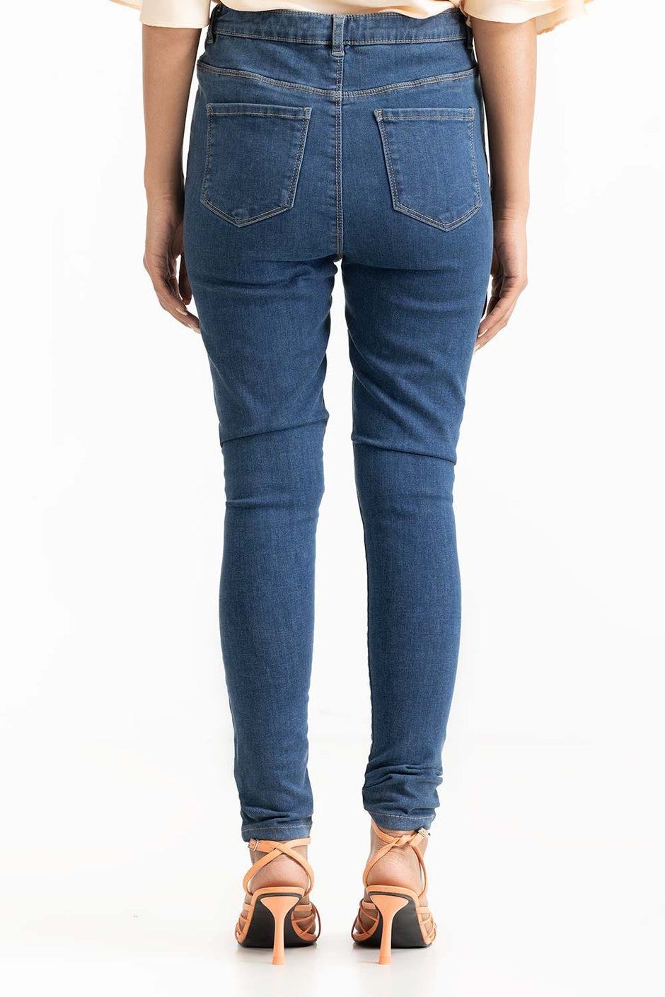 Dark Blue Denim Jeans