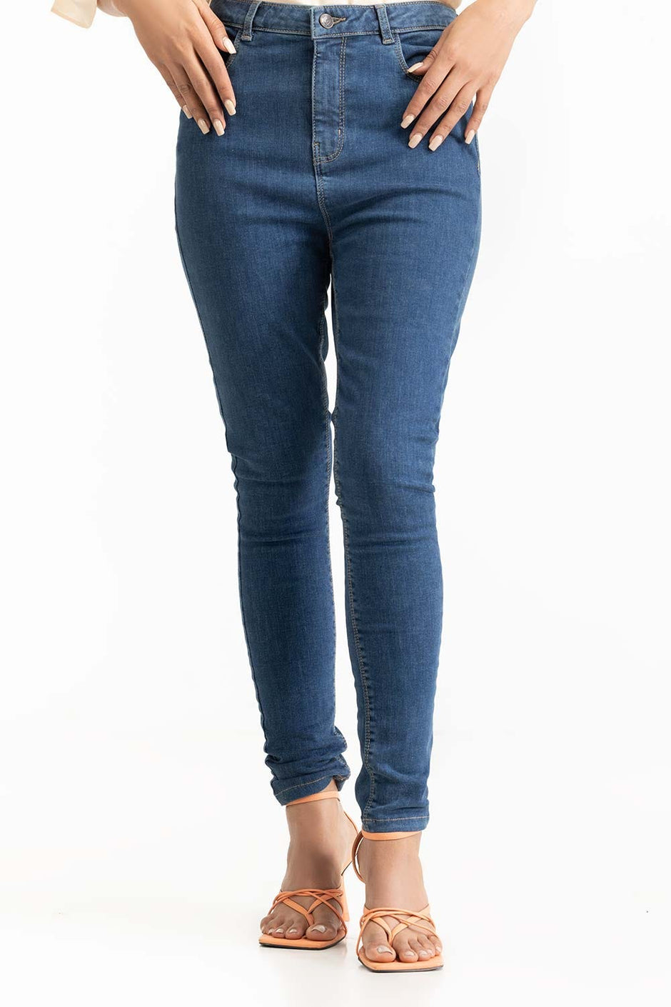 Dark Blue Denim Jeans