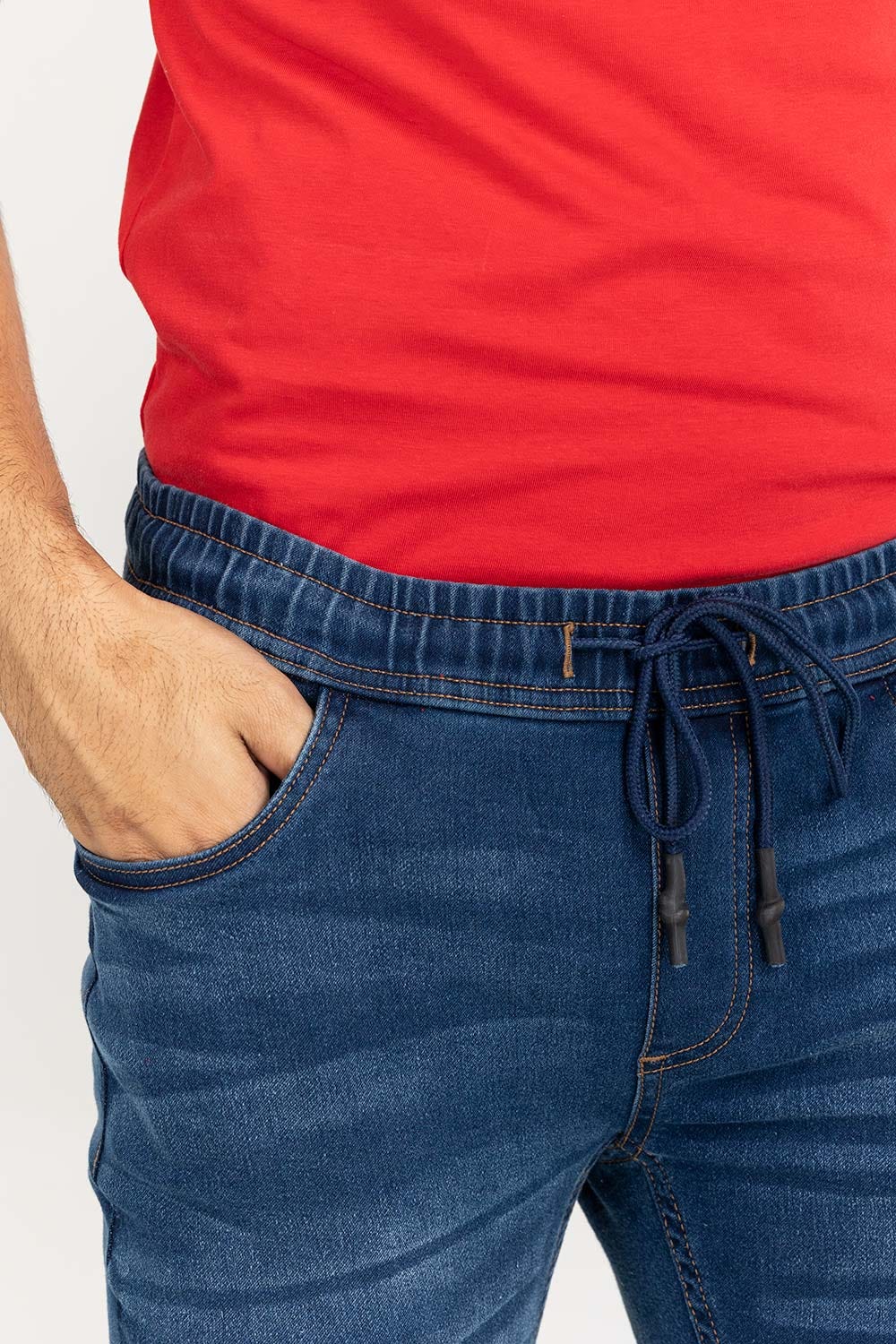 Dark Blue Plain Jog Pant TR-KJP22-001