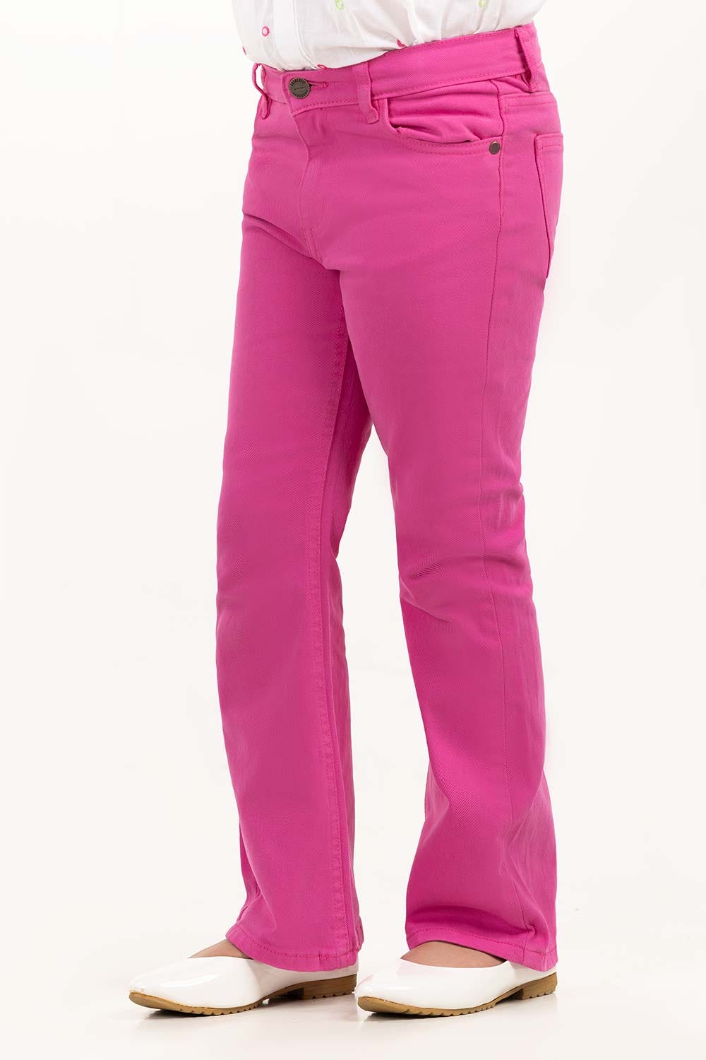 Junior Girl Dark Pink Basic Trouser JGNB-2210064-E