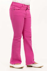 Junior Girl Dark Pink Basic Trouser JGNB-2210064-E
