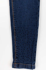 Junior Girl Dark Wash Basic Denim Jeans Skinny JGDB-2210053 A