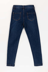 Junior Girl Dark Wash Basic Denim Jeans Skinny JGDB-2210053 A