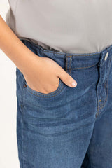 Toddler Boy Dark Wash Basic Denim Shorts TBDB-2210001 A