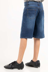 Toddler Boy Dark Wash Basic Denim Shorts TBDB-2210001 A
