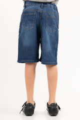 Toddler Boy Dark Wash Basic Denim Shorts TBDB-2210001 A