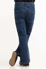 Toddler Girl Dark Wash Basic Denim Jeans TGDB-2210039 A