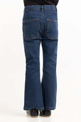 Toddler Girl Dark Wash Basic Denim Jeans TGDB-2210039 A