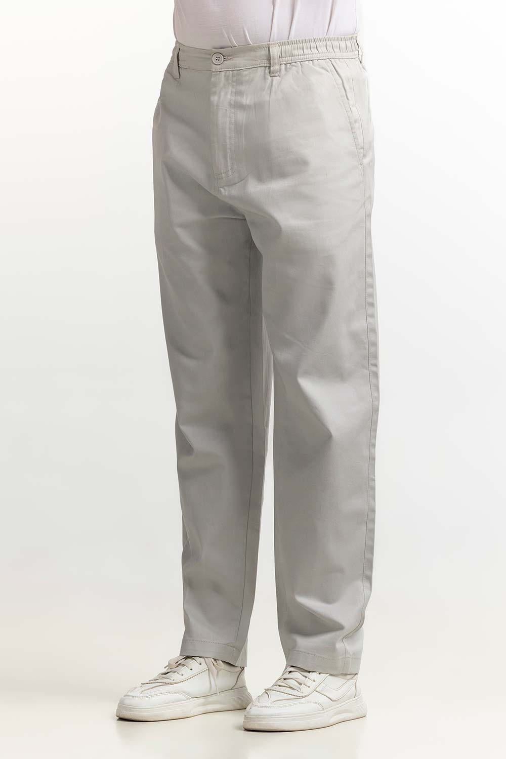 Dawn Blue Basic Trouser MNTRCSS24010-B