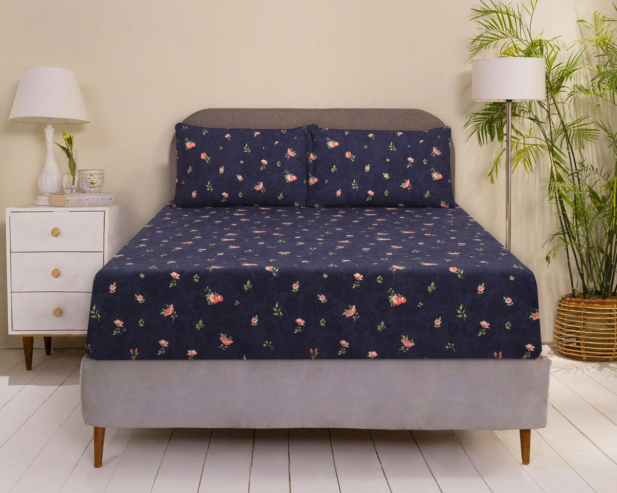 Deep Meadow T-150-2 Fitted Sheet Set