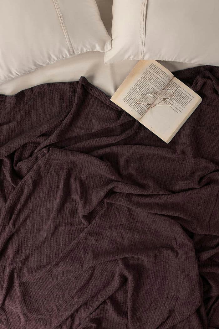 Deep Fig Thermal Blanket