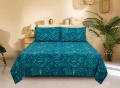 Deep Ocean T-200 Bed Sheet Set