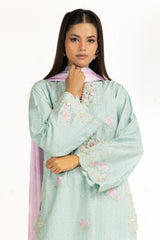 Denier Jacquard Embroidered Shirt And Trouser IPST-44444
