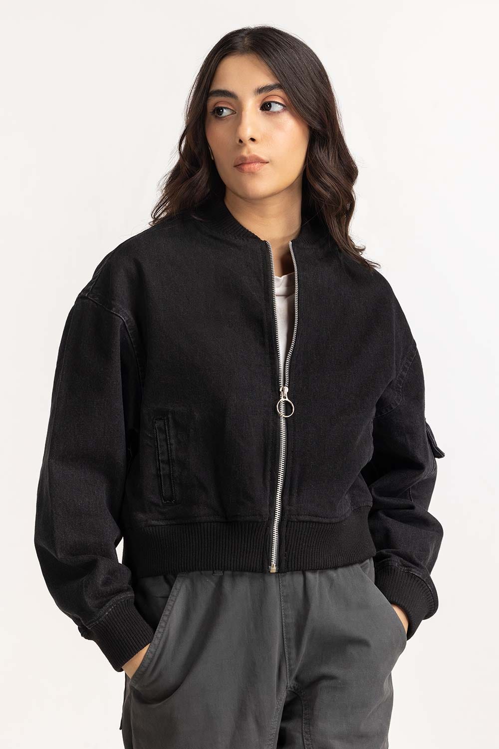 Denim Bomber Jacket WM-JKT-WS24-090